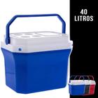 Caixa Térmica Cooler Bebidas 40 Litros/62 Latas Com Alça Praia Verão Piscina 895 - Paramount