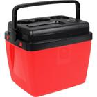 Caixa Termica Cooler Com Alça 12L Bel - Cor Vermelho E Preto