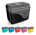 Caixa Térmica Cooler Com Alça 30 Litros Grande 45 Latas Unitermi