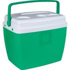 Caixa Térmica Cooler Culler Culer 19L Cor Hortelã 24 Latas Para Camping Praia Piscina Pesca Tampa Encaixe Latinhas