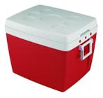 Caixa Térmica Cooler Vermelha 75L Com Alça Mor