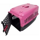 Caixa transporte animais nº2 rosa a28 x l31 x c48 plast pet