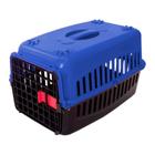 Caixa Transporte Animais Nº3 Azul A32 X L33 X C52- Rb Pet - Alvorada