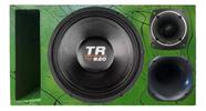 Caixa trio duto régua alto falante triton tr 620 tweeter compet cores