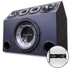 Caixa Trio Som Automotiva Pioneer + Modulo Taramps Tl 1500w