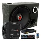 Caixa Trio Sub 15 Detoner + Radio Bluetooth + Modulo Stetsom