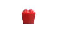 "Caixa Vermelha Lego Bloco De Montar Organizadora Para Quartos De Crianças E Bebês - Decoração Decorativa Kids Infantil