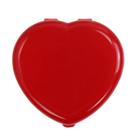 Caixinha Acrílica Coração Vermelho 7x7 Para Lembrancinhas Com 40 Unidades