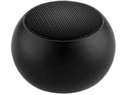 Caixinha De Som Mini Speaker 3W Portátil Bluetooth Metal Amplificada Preto