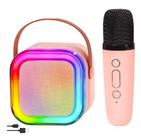 Caixinha de Som Muda Voz Microfone Karaoke Bluetooth Infantil - SAHS