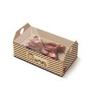 Caixote para Urso de Chocolate 40 g - Tanta Doçura - 1 unidade Pct. c/ 6 unds. - Cromus - Rizzo