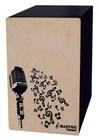 Cajon acustico master - cm microfone - LIVERPOOL