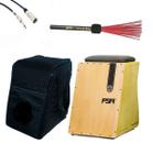 Cajon Fsa Comfort Fca4500 Elétrico Natural c/ Captação Dupla + Capa + Vassourinha + Cabo