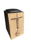 Cajon JEG Acústico Inclinado com Assento acolchoado