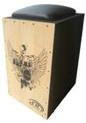 Cajon Profissional Inclinado Acústico SR Drums