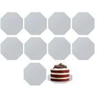 Cake Boards Base para Bolo Octagonal 25 Cm Mdf (10 Unidades) Digoarts