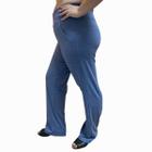 Calça Bailarina Plus Size Gestante em Viscolycra