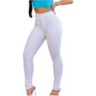 Calça Branca Feminina Bunny Levanta Bumbum