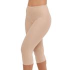 Calça Capri Feminina Microfibra Sem Costura Corte á Laser - DelRio