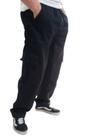 calça cargo sarja para trabalho ( uniforme) unissex