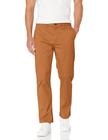 Calça chino Tommy Hilfiger personalizada para homens Cohiba Brown