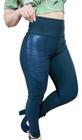 Calça Cos Largo Montaria Legging Preta Confortável