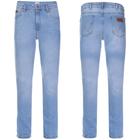 Calça Country Jeans Masculina Original Wrangler Slim Delavê - Ref. WM1481 UN