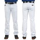 Calça Country Masculina Dock's Jeans Branco Sarja Ref. 100621-0002