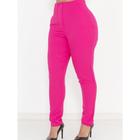 Calça de Alfaiataria com Prega Pink