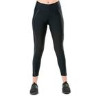 Calça de Ciclismo Elite Feminino Walloine Preto 