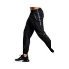 Calça de Corrida Masculina com Bolsos e Zíper - Secagem Rápida para Treinamento Fitness