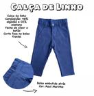 Calça de Linho Infantil Menino