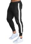 Calça de moletom slim jogger listra masculino - m14