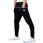 Calça de moletom wooks masculina saruel skinny sport luxo