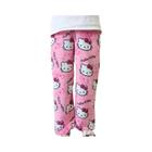 Calça de Pijama Feminina Kawaii Hello Kitty - Lã Dupla, Elástica e Macia - Presente Sanrio