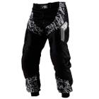 Calça Esportiva Infantil Motocross Trilha Off Road Enduro Insane Black Proteção Confortável Pro Tork