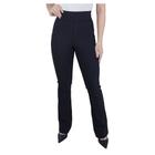 Calça Feminina Autenticada Flare Montaria Preta - 7306