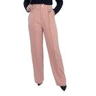 Calça Feminina Autenticada Social Pantalona Rosa - 7531