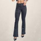 Calça Feminina Boot Cut Preta