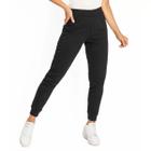 Calça feminina jogger de moletom rovitex