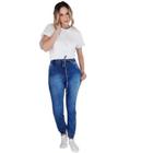 Calça Feminina Jogger Jeans Simples REF 3493B