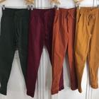 Calça feminina jogger tecido bengaline