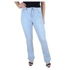 Calça Feminina Lado Avesso Jeans Mignon Flare - L12600