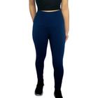 Calça Feminina Legging Justa Cós Cintura Alta Lisa Suplex Pp ao Plus Size - Serdan Confecções