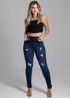 Calça Feminina Sawary Jeans Super Lipo