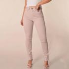 Calça feminina skinny brim color