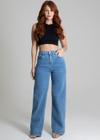 Calça Feminina Wide Leg Sawary Jeans