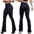 Calça Flare Feminina Boca De Sino Bailarina