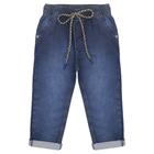 Calça Infantil Look Jeans Moletom Jeans