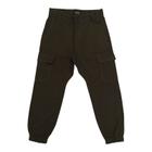 Calça Infantil Masculina Sarja Cargo Punho King Joe 6117